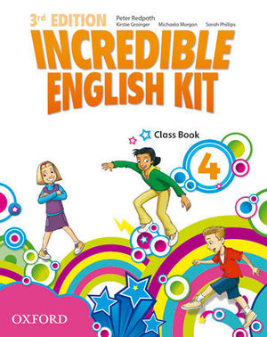 INCREDIBLE ENGLISH KIT 4  3 EDITION CLASS BOOK ( 2014 )