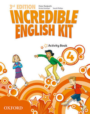 INCREDIBLE ENGLISH KIT 4   3 EDITION ACTIVITY BOOK ( 2014 )