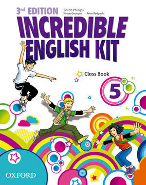 INCREDIBLE ENGLISH KIT 5   3 EDITION CLASS BOOK ( 2014 )