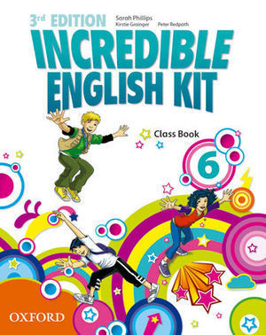 INCREDIBLE ENGLISH KIT 6  3 EDITION CLASS BOOK ( 2014 )