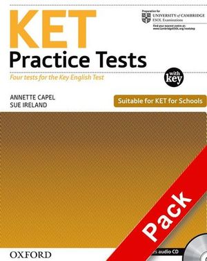 KET PRACTICE TESTS WITH ANSWER KEY