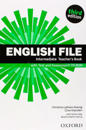 ENGLISH FILE INTERMEDIATE TEACHERS BOOK 3 ED.