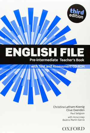 ENGLISH FILE PRE-INTERMEDIATE TEACHERS BOOK 3 ED.