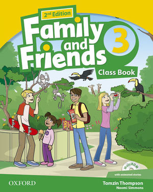 FAMILY AND FRIENDS 3 CLASS BOOK 2 ED.