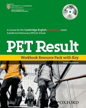 PET RESULT WORKBOOK RESOURCE PACK WITH KEY