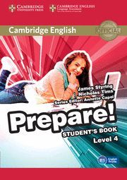 CAMBRIDGE ENGLISH PREPARE LEVEL 4 STUDENTS BOOK