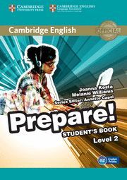CAMBRIDGE ENGLISH PREPARE LEVEL 2 STUDENTS BOOK