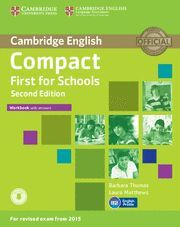 COMPACT FIRST FOR SCHOOLS WORKBOOK WITH ANSWERS 2 ED. 2014