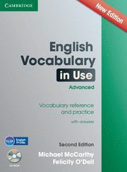 ENGLISH VOCABULARY IN USE ADVANCED 2ª ED. WITH ANSWERS AND CD-ROM