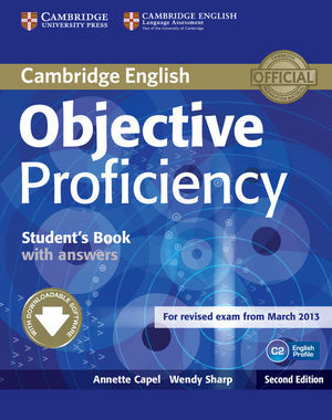 OBJECTIVE PROFICIENCY STUDENTS BOOK WITH ANSWERS 2 ED. 2013