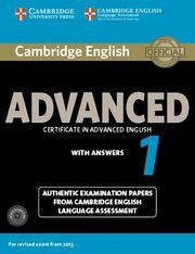 ADVANCED CERTIFICATE IN ADVANCED ENGLISH 1 WITH ANSWERS WITH 2 AUDIO C