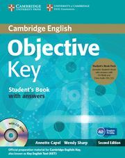 OBJECTIVE KEY STUDENTS BOOK PACK 2 ED. + AUDIOS