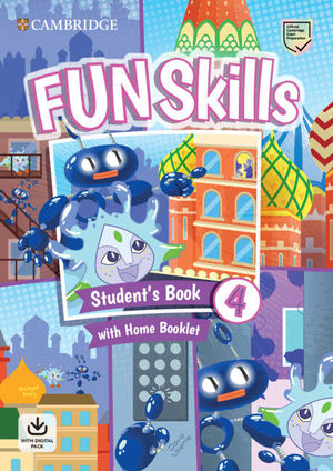 FUN SKILLS 4 ALUM+HOME BOOKLET+ONL ACTIV