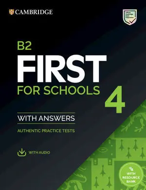 First For School 4 Student's With Answers And Audio