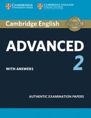 ADVANCED CERTIFICATE IN ADVANCED ENGLISH 2 WITH ANSWERS ED. 2016