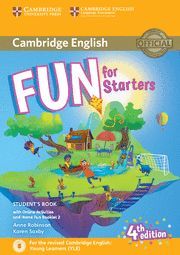 FUN FOR STARTERS 4 ED. STUDENTS BOOK