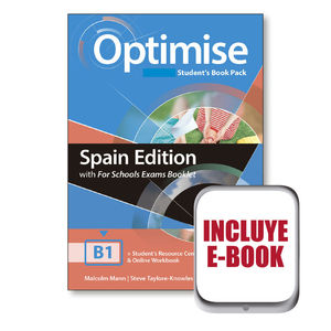 OPTIMISE B1 STUDENTS BOOK PACK