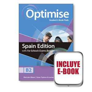 OPTIMISE B2 STUDENTS BOOK ED. 2018