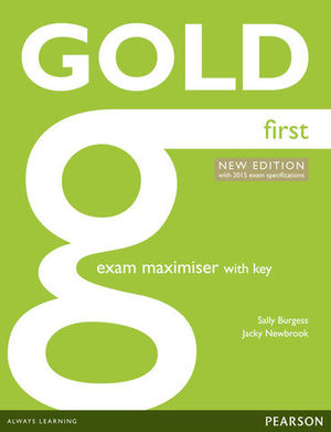 GOLD FIRST EXAM MASIMISER WITH KEY ED. 2015