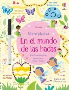 LIBROS PIZARRA.  EN EL MUNDO DE LAS HADAS