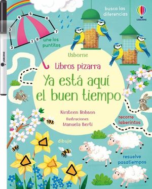 YA EST AQU EL BUEN TIEMPO.  LIBRO PIZARRA