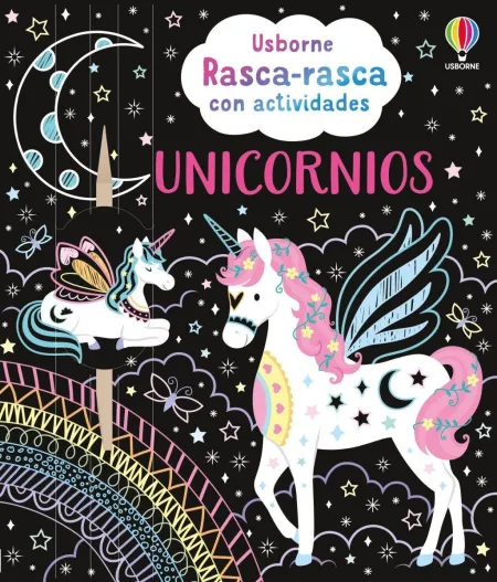 Unicornios. Rasca Rasca con Actividades