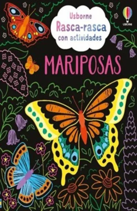 Mariposas. Rasca Rasca con Actividades