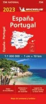 MAPA ESPAA MICHELIN 2023