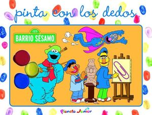 PINTA CON LOS DEDOS BARRIO SESAMO 123