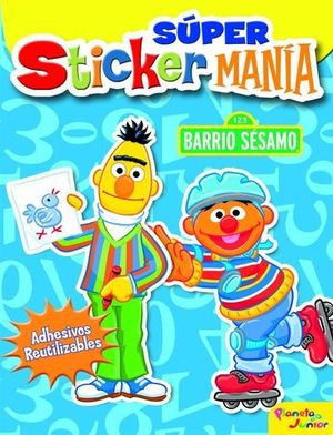 BARRIO SESAMO SUPER STICKER MANIA