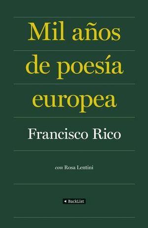 MIL AOS DE POESIA EUROPEA