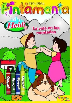 HEIDI LA VIDA EN LAS MONTAAS PINTAMANIA