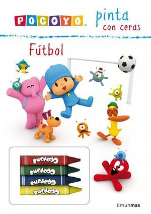 POCOYO PINTA CON CERAS FUTBOL