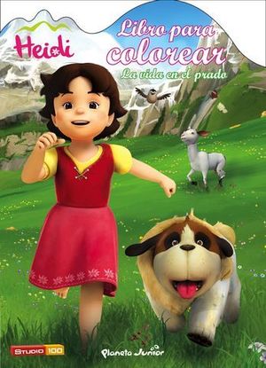 HEIDI LIBRO PARA COLOREAR