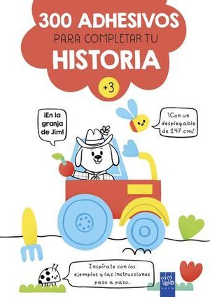 EN LA GRANJA DE JIM.  300 ADHESIVOS PARA COMPLETAR LA HISTORIA