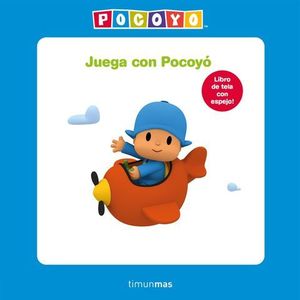 JUEGA CON POCOYO.  LIBRO DE TELA