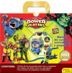 POWER PLAYERS. MALETN DE CUENTOS, ACTIVIDADES Y PEGATINAS