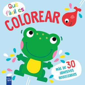 QU FCIL ES COLOREAR. RANA