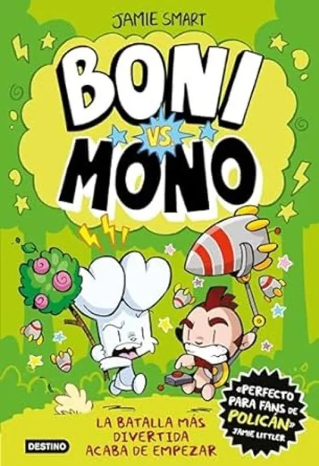 Boni Vs, Mono 1. La Batalla Mas Divertida Acaba de Empezar
