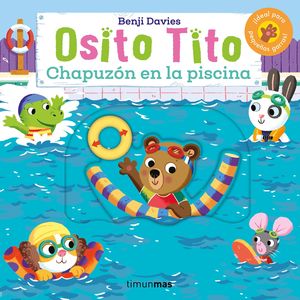 OSITO TITO.  CHAPUZN EN LA PISCINA