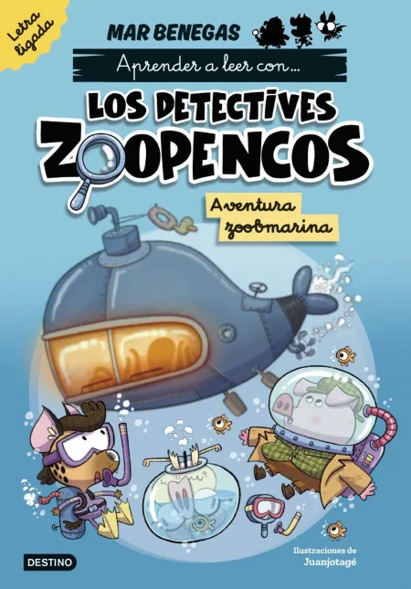 Los Detectives Zoopencos 1. Aventura Zoobmarina ( Letra Ligada )