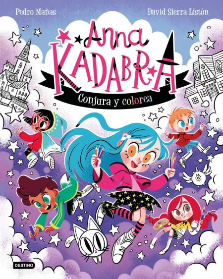Anna Kadabra. Conjura y Colorea