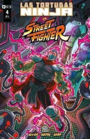 LAS TORTUGAS NINJA VS. STREET FIGHTER NM. 4 DE 5