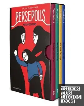 Estuche Persepolis Ed. 25 Aniversario 4Tomos