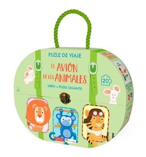 EL AVION DE LOS ANIMALES.  LIBRO + PUZLE