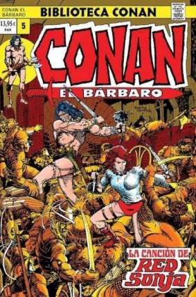 CONAN BARBARO V1 05 1973 CANCION RED SON