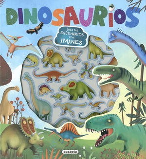 DINOSAURIOS.  ESCENARIOS CON IMANES