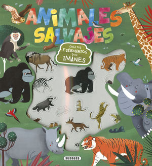 ANIMALES SALVAJES.  ESCENARIOS CON IMANES