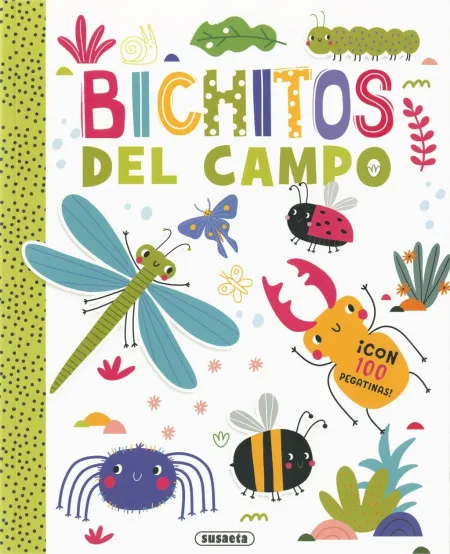 Bichitos del Campo con 100 Pegatinas
