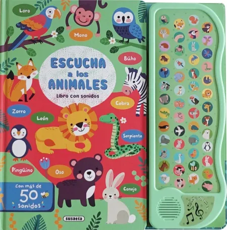 Escucha a los Animales. Libro con Sonidos